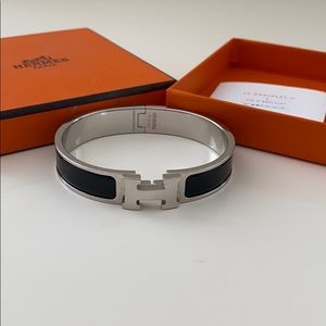 Hermès H click bracelet